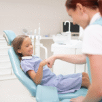 What is a Dental Therapist? Child with dental therapist