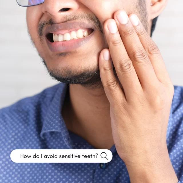 🦷 Sensitive teeth can put a damper on your day! Here are some tips to keep those pearly whites feeling their best:

1️⃣ Use a soft-bristle toothbrush to avoid irritating your gums and enamel.
2️⃣ Brush gently with fluoride toothpaste to strengthen enamel and reduce sensitivity.
3️⃣ Limit acidic foods and drinks that can erode enamel, like citrus fruits and sodas.
4️⃣ Avoid clenching or grinding your teeth, which can wear down enamel over time.
5️⃣ Visit your dentist regularly for check-ups and professional cleanings.

Remember, prevention is key! Take care of your teeth to keep them happy and healthy. 😁🦷
.
.
.
.
. #DentalHealth #SensitiveTeeth #OralCare #tavistockdentist